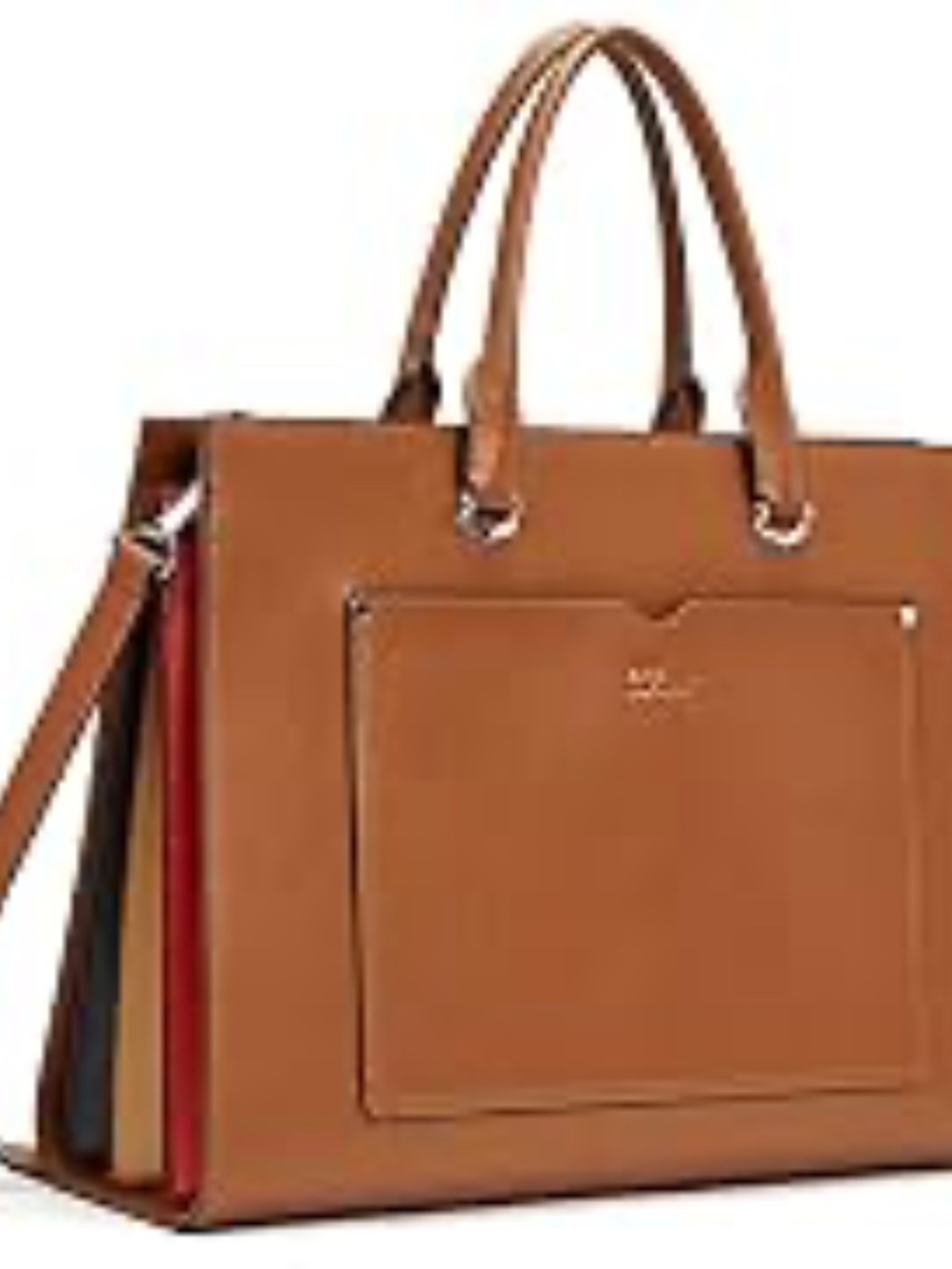 CLUCI Briefcase for Women Oil Wax Leather Slim 15.6 Inc Large Laptop